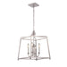 Crystorama 2245-PN_NOSHADE Sylvan Four Light Chandelier Polished Nickel Alternate Image 4.jpg