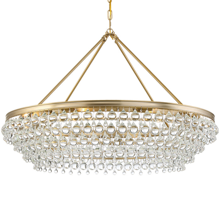 Crystorama 278-VG Calypso Eight Light Chandelier Vibrant Gold Main Image.jpg