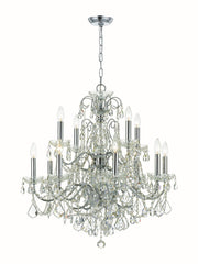 Crystorama 3228-CH-CL-I Imperial 12 Light Chandelier Polished Chrome Main Image.jpg