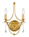 Crystorama 422-GA Metro Two Light Wall Sconce Antique Gold Main Image.jpg