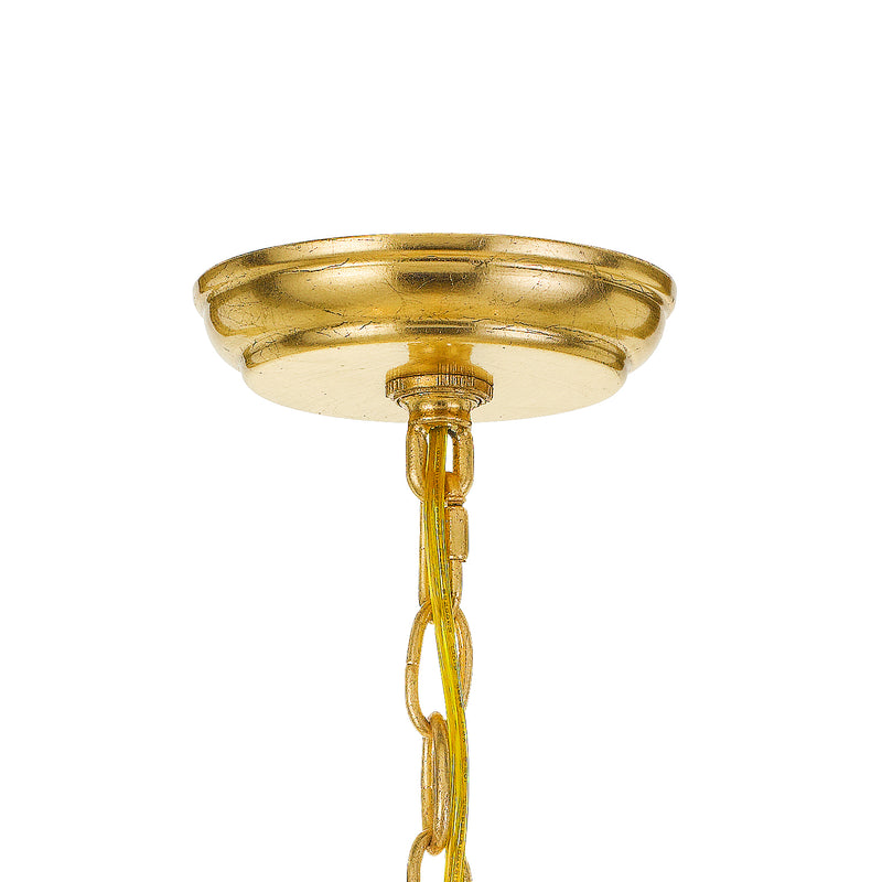 Crystorama 423-GA Metro Three Light Mini Chandelier Antique Gold Alternate Image.jpg