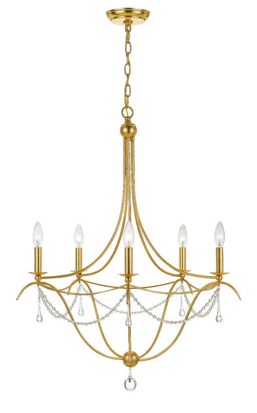 Crystorama 425-GA Metro Five Light Chandelier Antique Gold Main Image.jpg