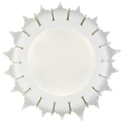 Crystorama 510-MT Broche Three Light Flush Mount Matte White Alternate Image.jpg
