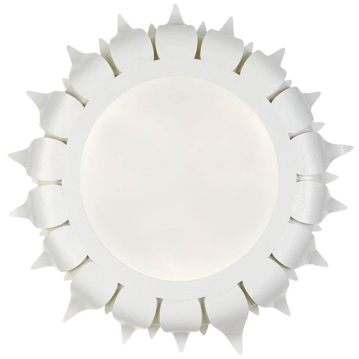 Crystorama 510-MT Broche Three Light Flush Mount Matte White Alternate Image.jpg