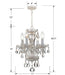 Crystorama 5534-WW-CL-SAQ Traditional Crystal Four Light Mini Chandelier Wet White Alternate Image 2.jpg