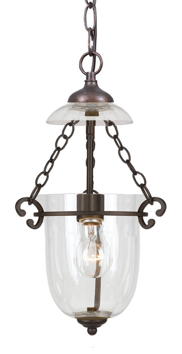 Crystorama 5761-BU-CL Pendant One Light Pendant Bronze Umber Main Image.jpg