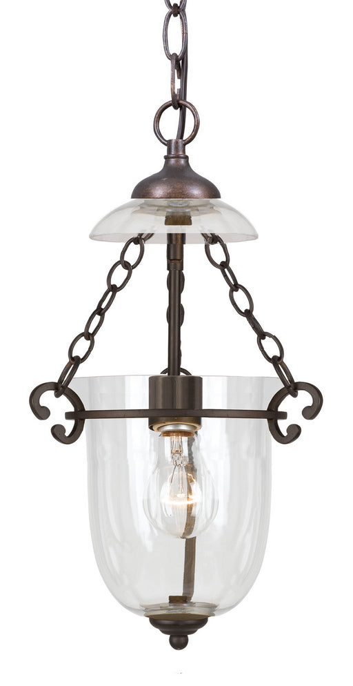 Crystorama 5761-BU-CL Pendant One Light Pendant Bronze Umber Main Image.jpg