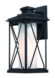 Minka-Lavery 72683-66 Lansdale One Light Outdoor Wall Mount, Coal Main Image.jpg