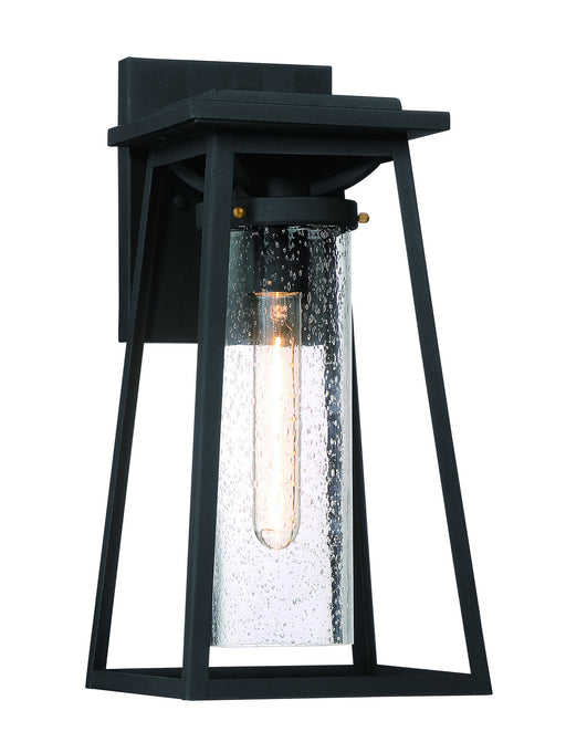 Minka-Lavery 72713-66G Lanister Court One Light Outdoor Lantern, Coal W/Gold Main Image.jpg