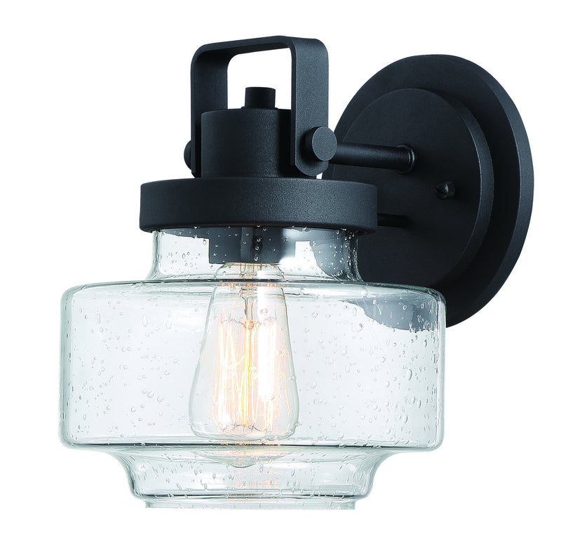 Minka-Lavery 72772-66 Rosecrans One Light Outddor Wall Mount, Coal Main Image.jpg