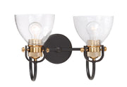 Minka-Lavery 3362-416 Monico Two Light Bath, Bronze W/Natural Brushed Brass Main Image.jpg