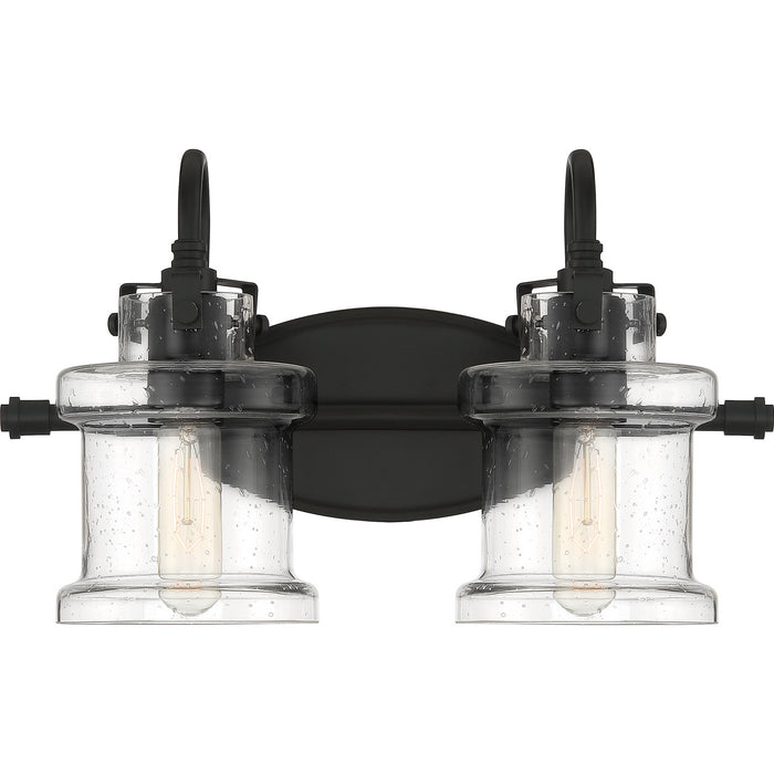 Quoizel DNY8602EK Danbury Two Light Bath Fixture, Earth Black Main Image.jpg