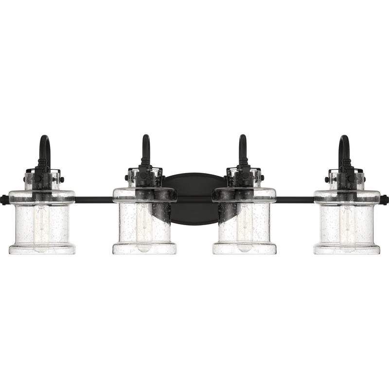 Quoizel DNY8604EK Danbury Four Light Bath Fixture, Earth Black Alternate Image 3.jpg