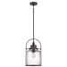 Quoizel QPP2782WT Payson One Light Mini Pendant, Western Bronze Main Image.jpg