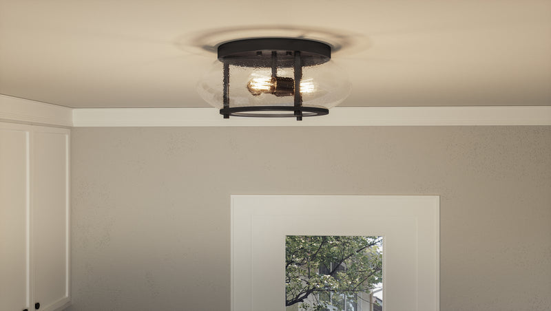 Quoizel TRG1616OZ Trilogy Three Light Flush Mount, Old Bronze Alternate Image 2.jpg