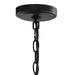 Kichler 42138BK Four Light Foyer Pendant, Black (2)