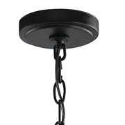 Kichler 42140BK Three Light Pendant, Black (2)