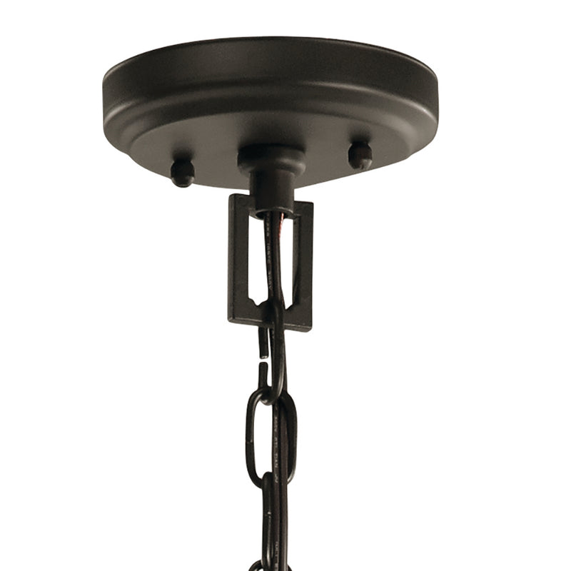 Kichler 42496OZ Four Light Mini Chandelier, Olde Bronze (2)