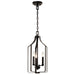 Kichler 42499OZ Three Light Pendant, Olde Bronze