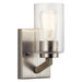 Kichler 43038DAG Deryn One Light Wall Sconce, Distressed Antique Gray Main Image.jpg