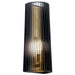 Kichler 44170BK One Light Wall Sconce, Black