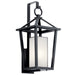 Kichler 49878BK Pai One Light Outdoor Wall Mount, Black Main Image.jpg