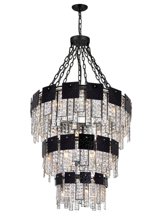 CWI Lighting 1099P32-24-613 Glacier 24 Light Chandelier Polished Nickel.jpg