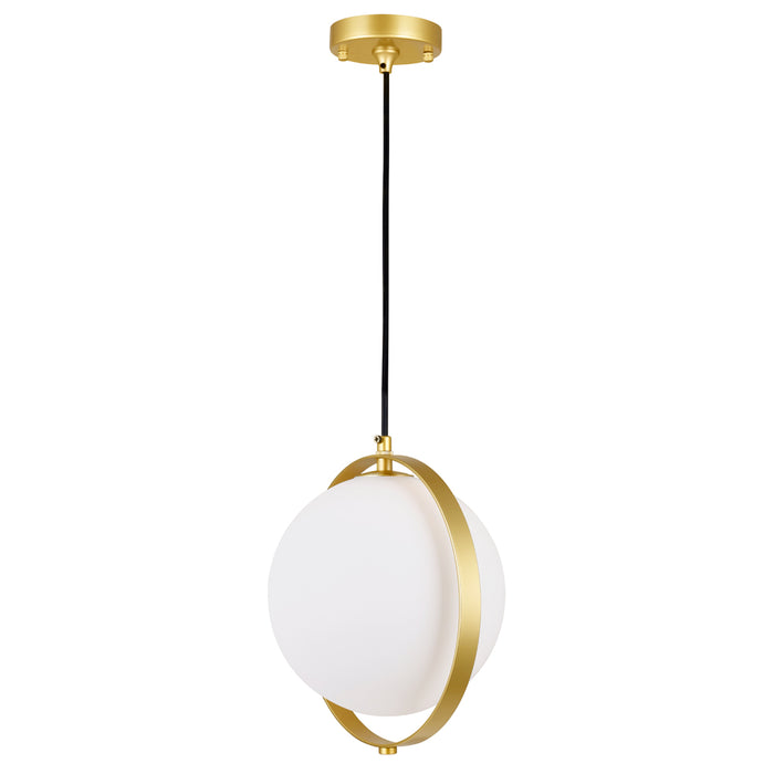 CWI Lighting 1153P10-1-169 Da Vinci LED Mini Pendant Medallion Gold Alt 1.jpg