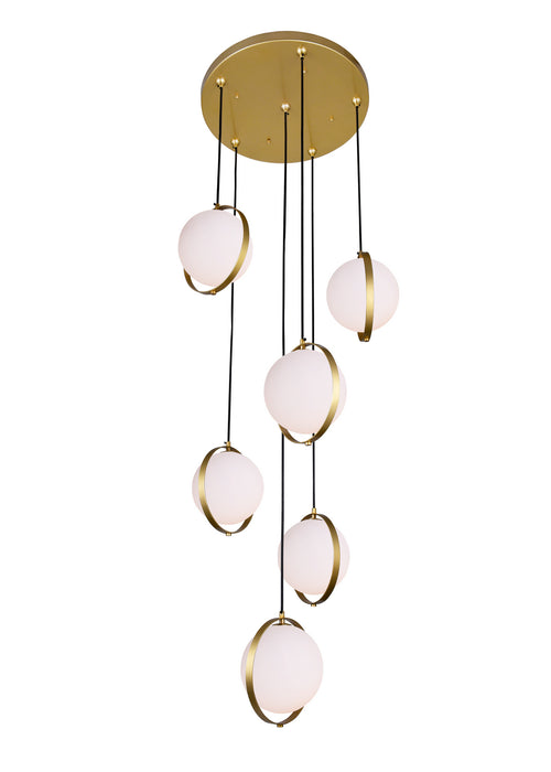 CWI Lighting 1153P24-6-169 Da Vinci LED Pendant Medallion Gold.jpg