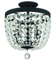 Crystorama 783-BF-CL-MWP Archer Three Light Semi Flush Mount Black Forged Main Image.jpg