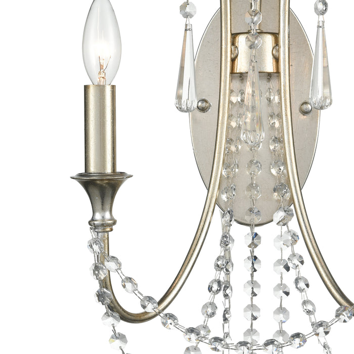 Crystorama ARC-1902-SA-CL-MWP Arcadia Two Light Wall Sconce Antique Silver Alternate Image.jpg