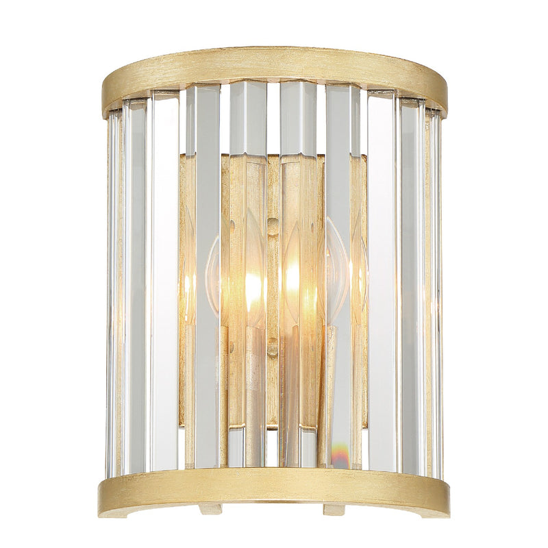 Crystorama DAR-1012-DT Darcy Two Light Wall Sconce Distressed Twilight Main Image.jpg