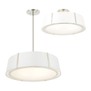 Crystorama FUL-907-PN Fulton Six Light Chandelier Polished Nickel Alternate Image.jpg