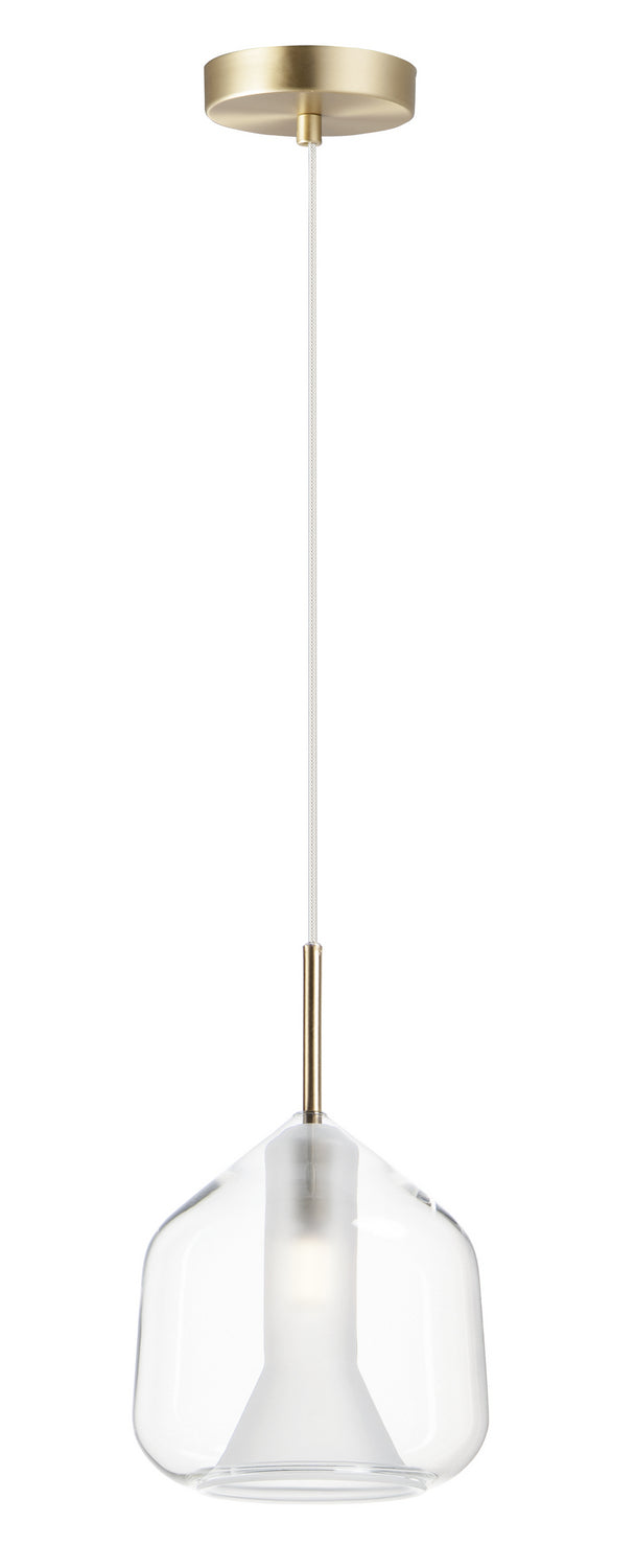 ET2 E10044-18SBR Deuce LED Pendant, Satin Brass Main Image.jpg
