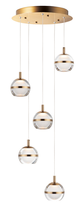ET2 E24595-93NAB Swank LED Pendant, Natural Aged Brass Main Image.jpg