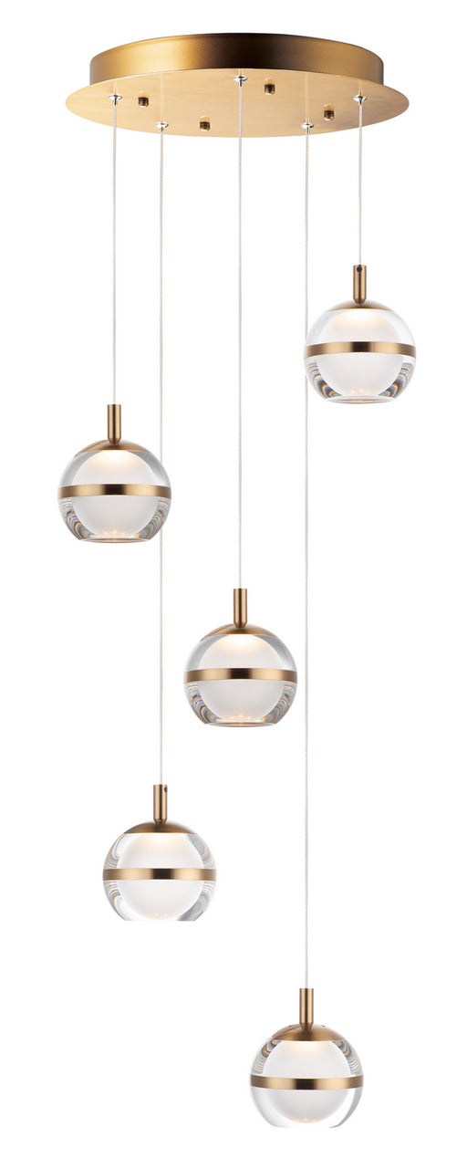 ET2 E24595-93NAB Swank LED Pendant, Natural Aged Brass Main Image.jpg