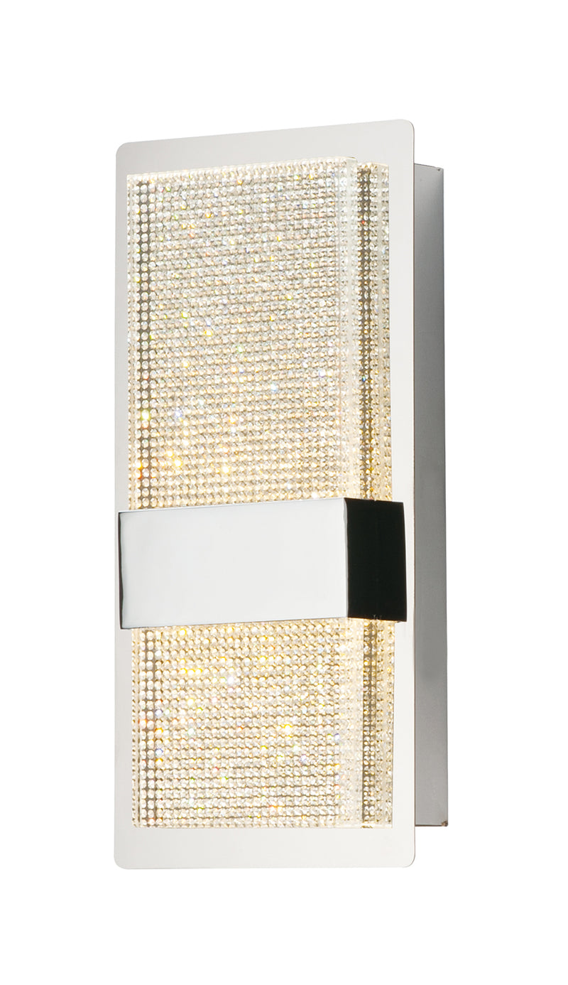 ET2 E24605-122PC Sparkler LED Wall Sconce, Polished Chrome Main Image.jpg