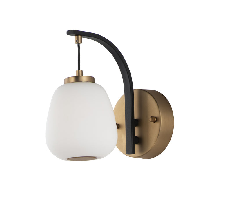 ET2 E25060-92BKGLD Soji LED Wall Sconce, Black / Gold Main Image.jpg