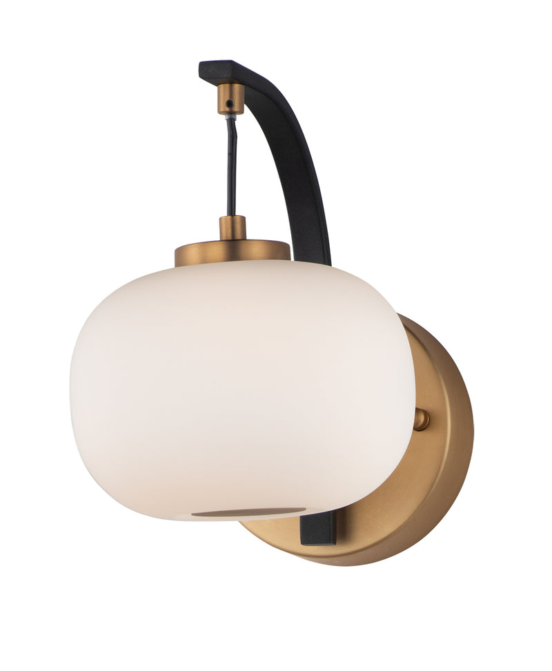 ET2 E25062-92BKGLD Soji LED Wall Sconce, Black / Gold Main Image.jpg