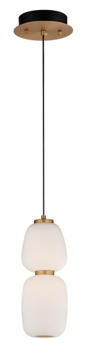 ET2 E25066-92BKGLD Soji LED Pendant, Black / Gold Main Image.jpg