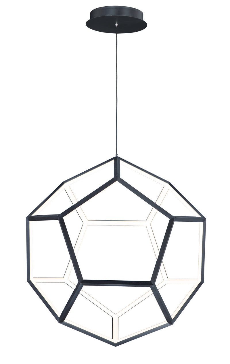 ET2 E25106-BK Penta LED Pendant, Black Main Image.jpg