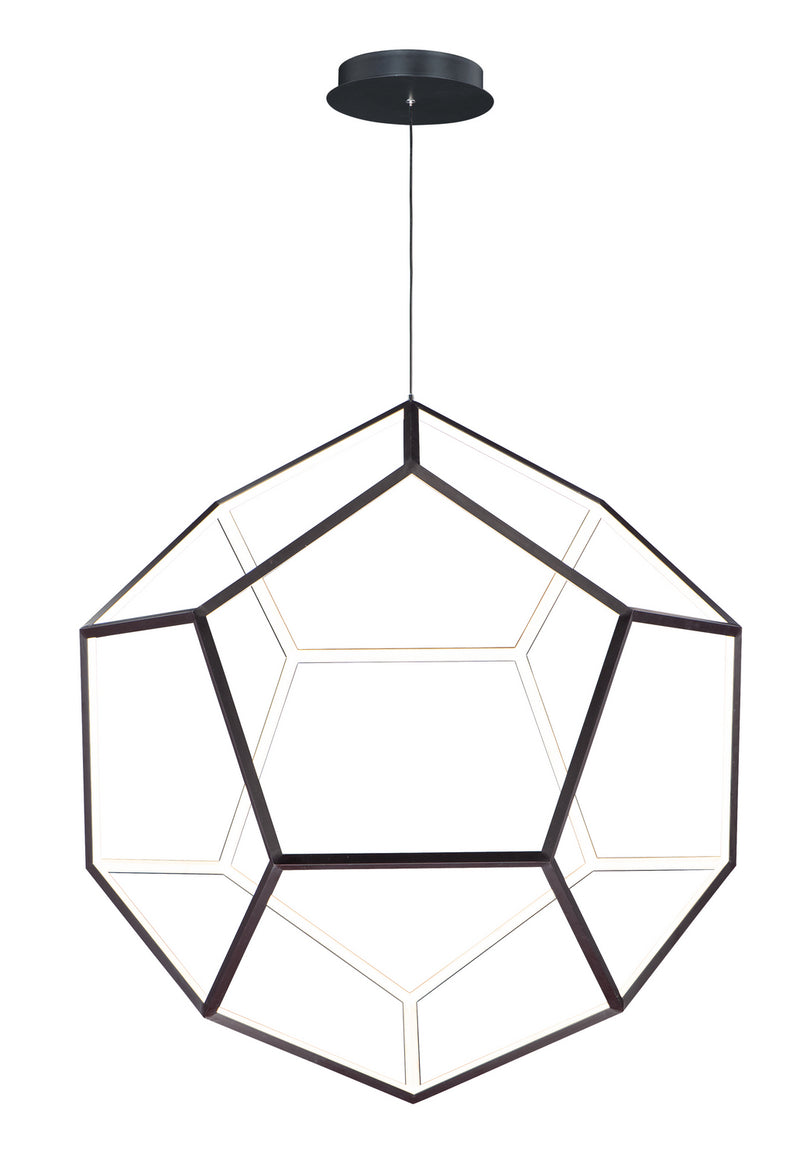 ET2 E25108-BK Penta LED Pendant, Black Main Image.jpg