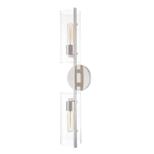 Mitzi H326102-PN Ariel Two Light Wall Sconce, Polished Nickel Main Image.jpg