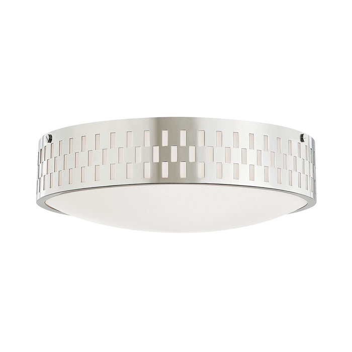 Mitzi H329503L-PN Phoebe Three Light Flush Mount, Polished Nickel Main Image.jpg