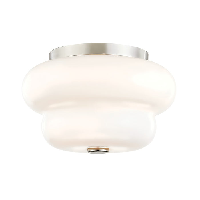 Mitzi H350502-PN Hazel Two Light Flush Mount, Polished Nickel Main Image.jpg