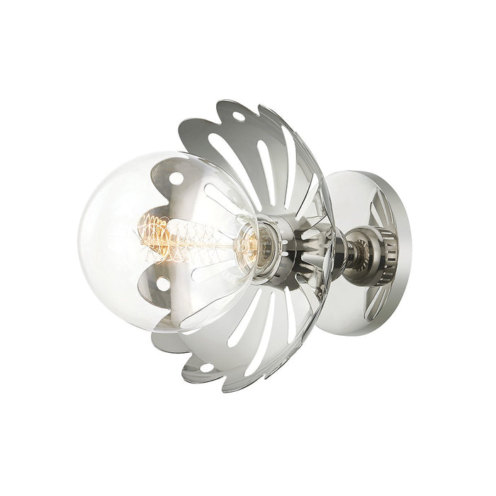 Mitzi H353101-PN Alyssa One Light Wall Sconce, Polished Nickel Main Image.jpg