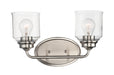 Maxim 12262CDSN Acadia Two Light Bath Vanity, Satin Nickel Main Image.jpg