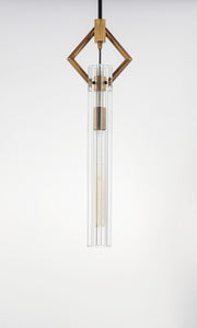 Maxim 16111CLBKAB Flambeau One Light Pendant, Black / Antique Brass Alternate Image.jpg