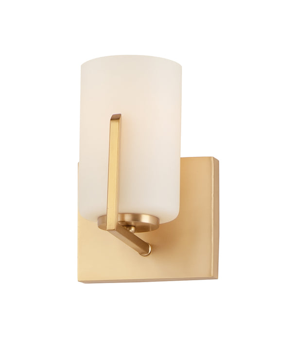 Maxim 21281SWSBR Dart One Light Wall Sconce, Satin Brass Main Image.jpg