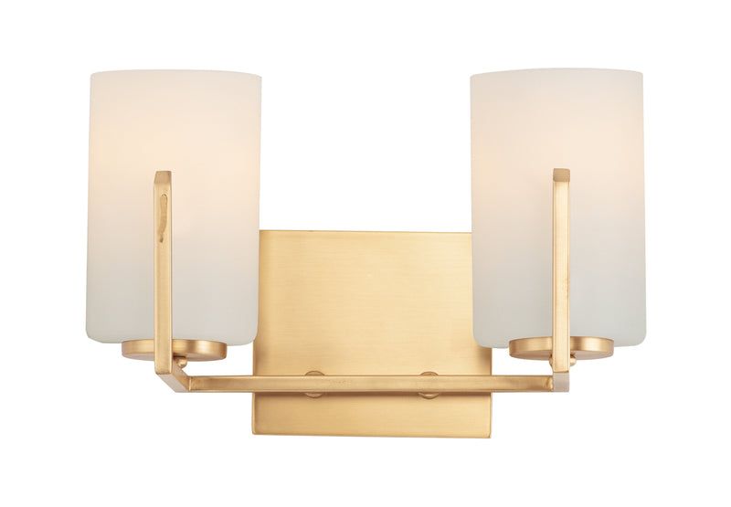 Maxim 21282SWSBR Dart Two Light Bath Vanity, Satin Brass Main Image.jpg